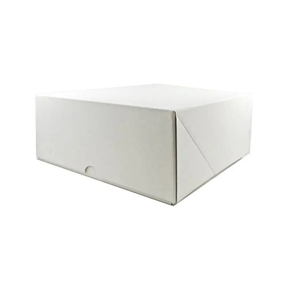 Alpen Corrugated Cake Box White 260x260x105mm 364711