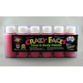 Alpen Crazy Face Face Paint Red 60ml 252207