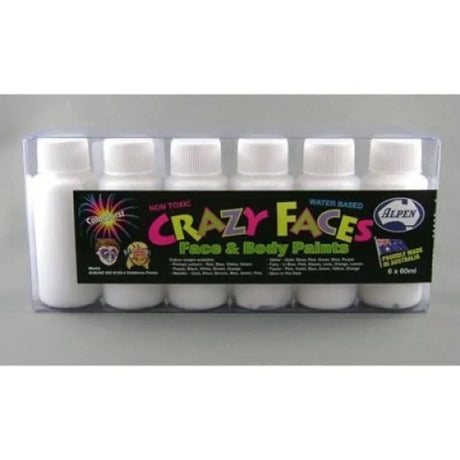 Alpen Crazy Face Face Paint White 60ml 252203