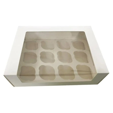 Alpen Cup Cake Box White 12cup 350x350cm 364755