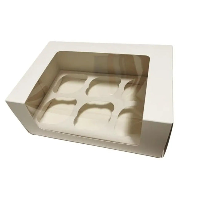 Alpen Cupcake Box White 6cup 240x265cm 364753