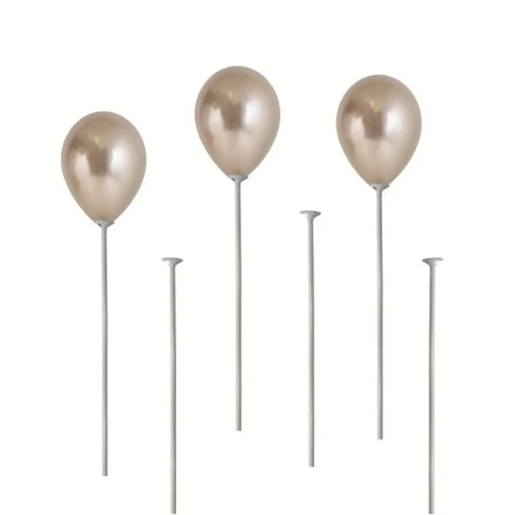 Alpen Decrotex Balloon Paper Stick White 60cm 100Pk 211316