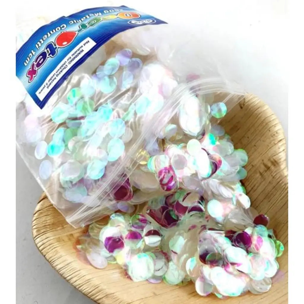 Alpen Decrotex Confetti Iridescent 1cm 250g 204910