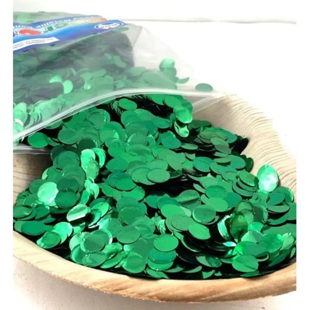 Alpen Decrotex Confetti Metallic Green 250g 204614
