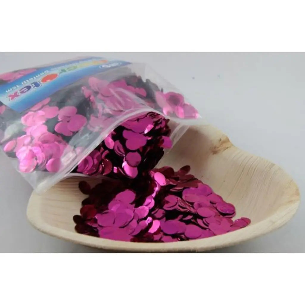 Alpen Decrotex Confetti Metallic Hot Pink 250g 204605