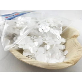 Alpen Decrotex Confetti Metallic White 250g 204611