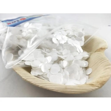 Alpen Decrotex Confetti Metallic White 250g 204611
