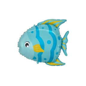 Alpen Decrotex Foil Balloon Blue Fish 59cm 214121
