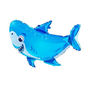 Alpen Decrotex Foil Balloon Blue Shark 58cm 214117