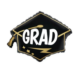 Alpen Decrotex Foil Balloon Graduation Mortarboard 60cm 214124