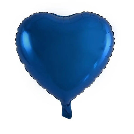 Alpen Decrotex Foil Balloon Heart Blue 18in 215343