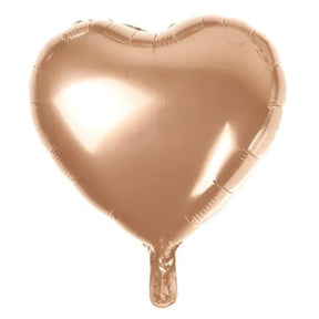 Alpen Decrotex Foil Balloon Heart Rose Gold 18in 215344