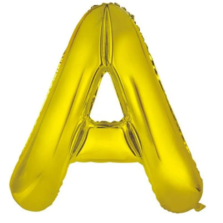 Alpen Decrotex Foil Balloon Letter A Gold 34in 213940