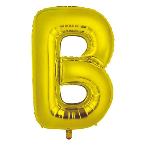 Alpen Decrotex Foil Balloon Letter B Gold 34in 213941