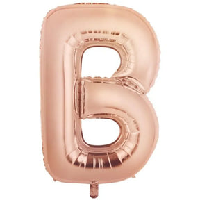 Alpen Decrotex Foil Balloon Letter B Rose Gold 34in 213971
