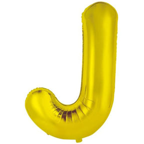 Alpen Decrotex Foil Balloon Letter J Gold 34in 213949