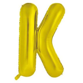 Alpen Decrotex Foil Balloon Letter K Gold 34in 213950