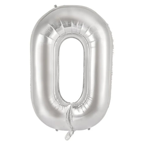 Alpen Decrotex Foil Balloon Letter O Silver 34in 213914