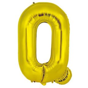 Alpen Decrotex Foil Balloon Letter Q Gold 34in 213956