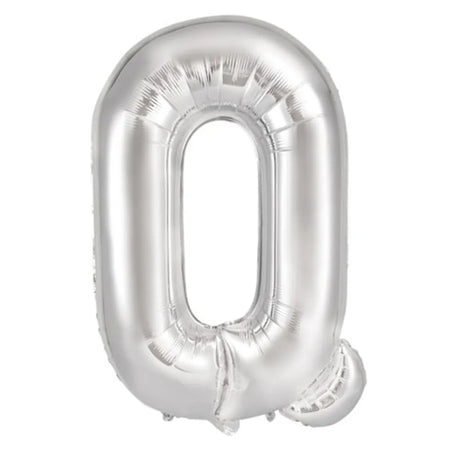 Alpen Decrotex Foil Balloon Letter Q Silver 34in 213916