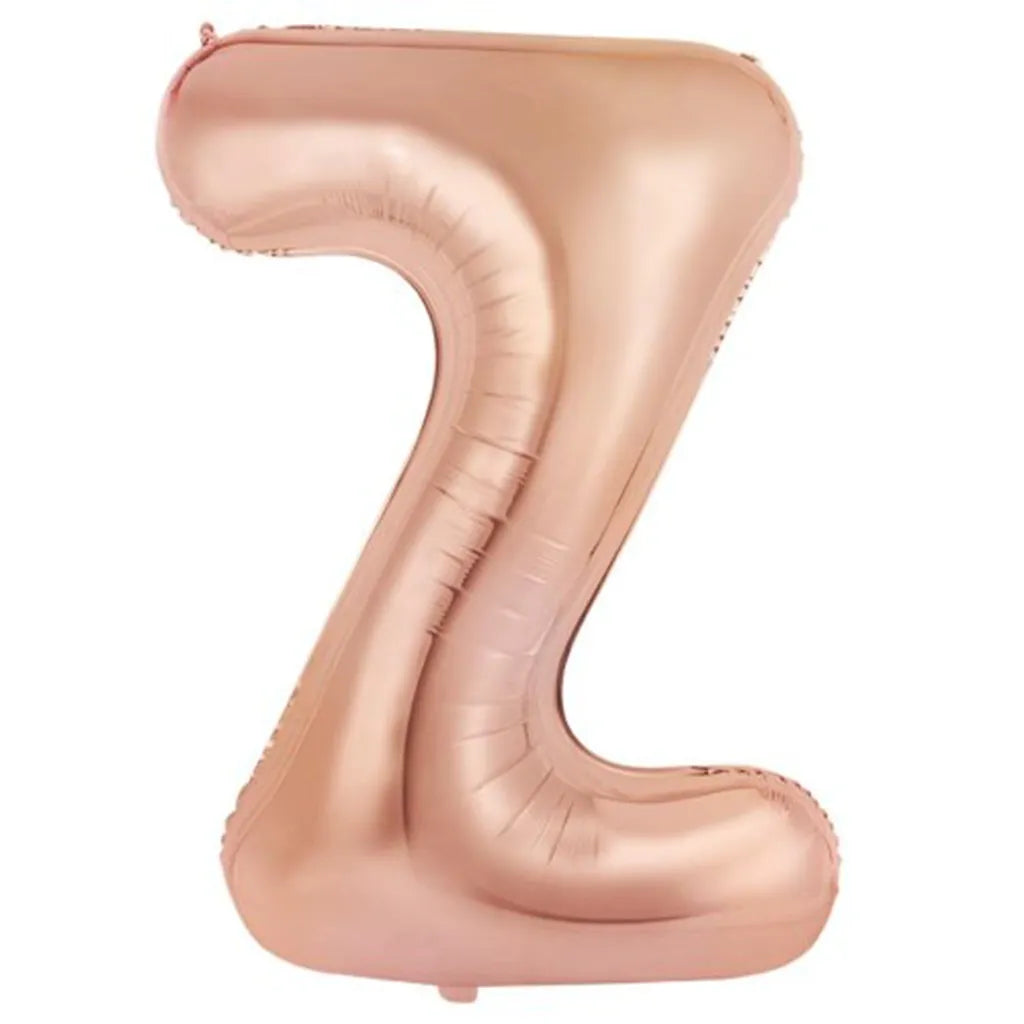 Alpen Decrotex Foil Balloon Letter Z Rose Gold 34in 213995