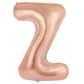 Alpen Decrotex Foil Balloon Letter Z Rose Gold 34in 213995