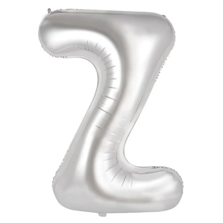 Alpen Decrotex Foil Balloon Letter Z Silver 34in 213925