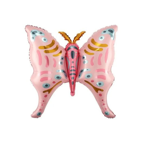 Alpen Decrotex Foil Balloon Pink Boho Butterfly 92cm 214122