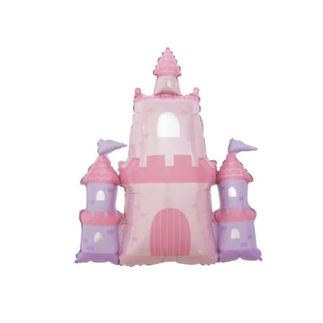 Alpen Decrotex Foil Balloon Pink Castle 79cm 214101