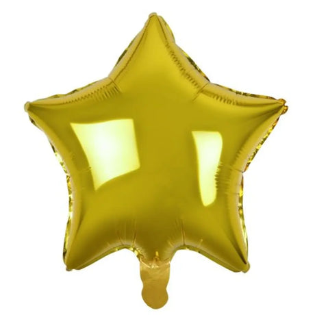 Alpen Decrotex Foil Balloon Star Gold 19in 215301