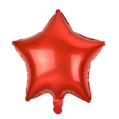 Alpen Decrotex Foil Balloon Star Red 19in 215312
