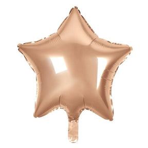 Alpen Decrotex Foil Balloon Star Rose Gold 18in 215304