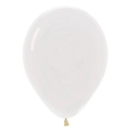 Alpen Decrotex Latex Balloon Crystal Clear 30cm 100Pk 206513