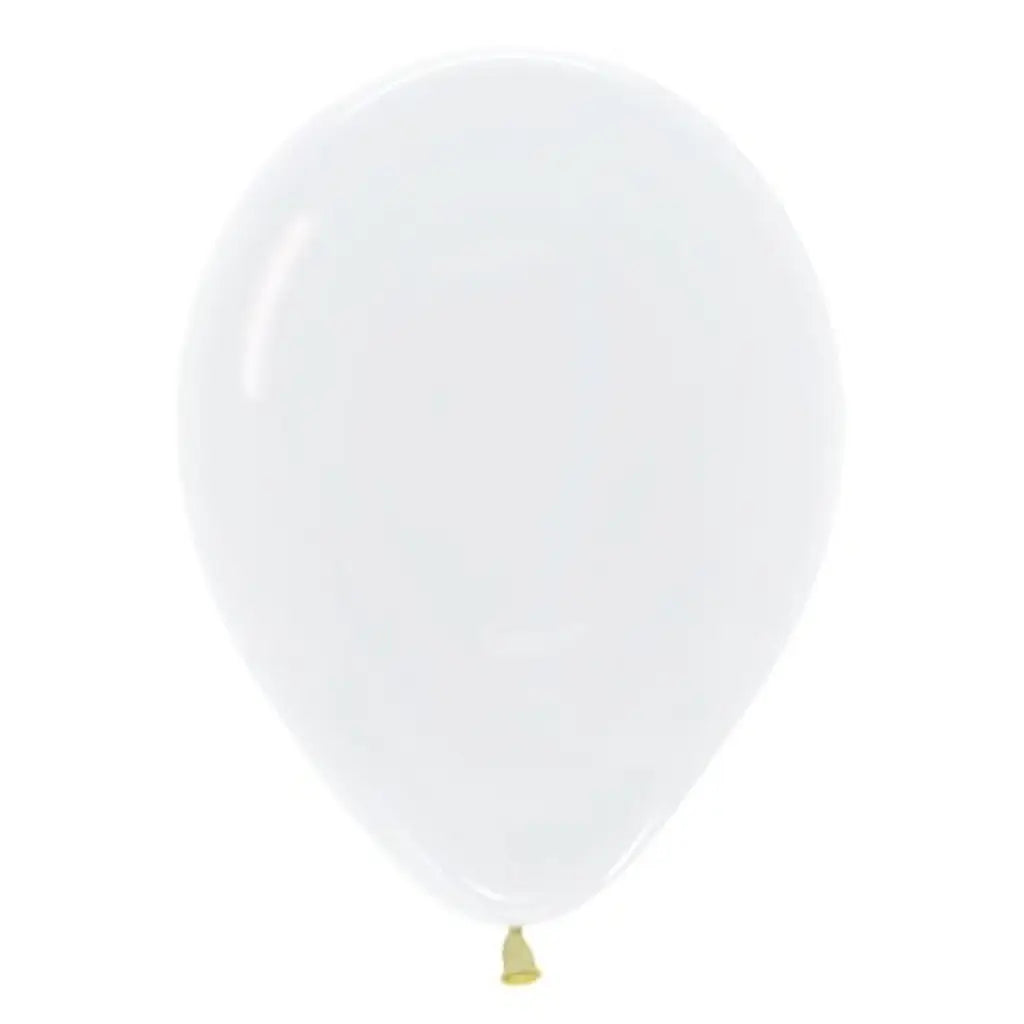Alpen Decrotex Latex Balloon Crystal Clear 30cm 25Pk 206809