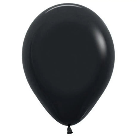 Alpen Decrotex Latex Balloon Fashion Black 30cm 100Pk 206435