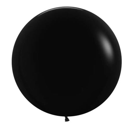 Alpen Decrotex Latex Balloon Fashion Black 60cm 3Pk 222670