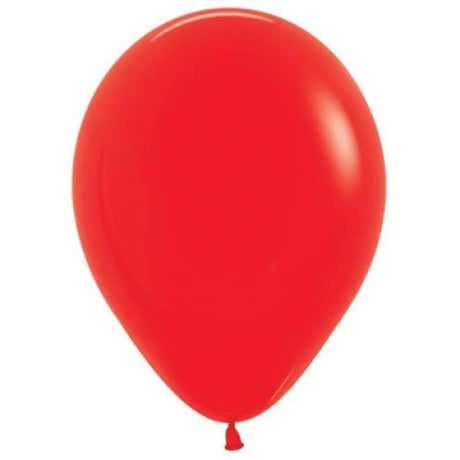 Alpen Decrotex Latex Balloon Fashion Red 30cm 100Pk 206403