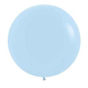 Alpen Decrotex Latex Balloon Matte Pastel Blue 60cm 3Pk 222684