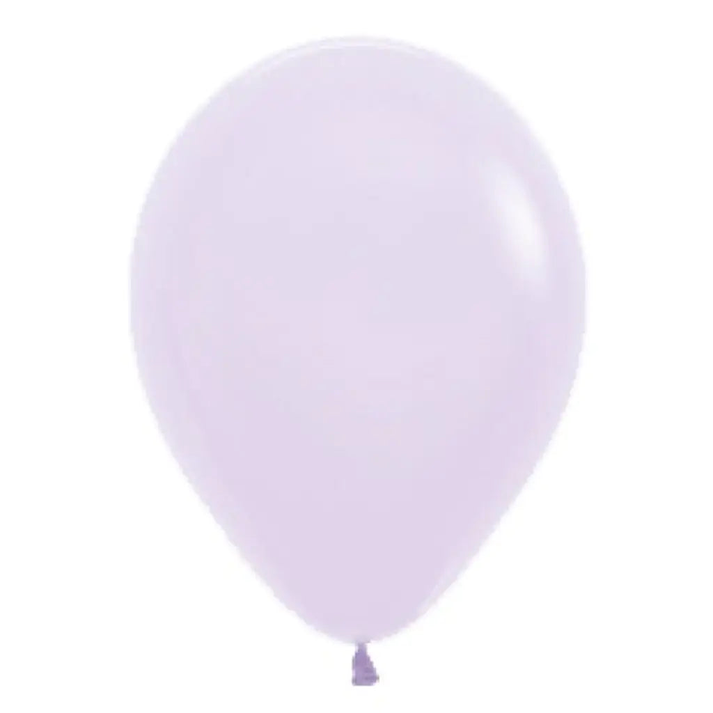 Alpen Decrotex Latex Balloon Matte Pastel Lilac 12cm 100Pk 206344