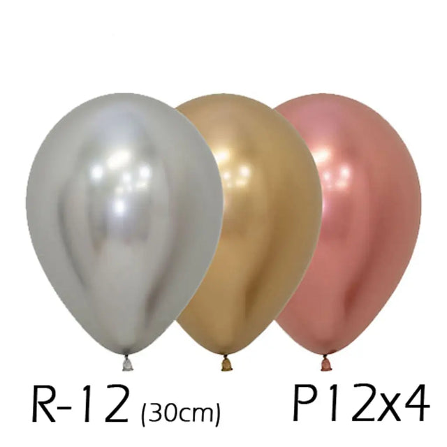 Alpen Decrotex Latex Balloon Reflex Assorted 30cm 12Pk 206760