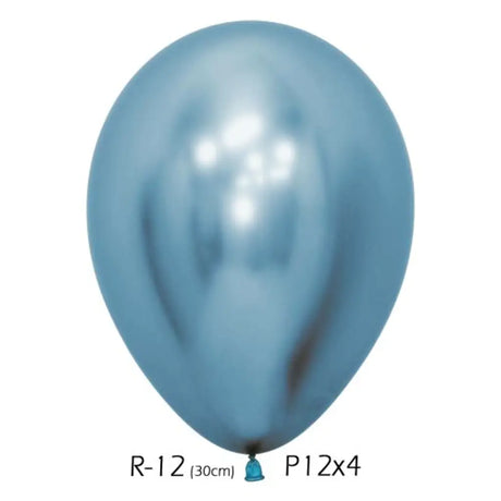 Alpen Decrotex Latex Balloon Reflex Blue 30cm 12Pk 206767