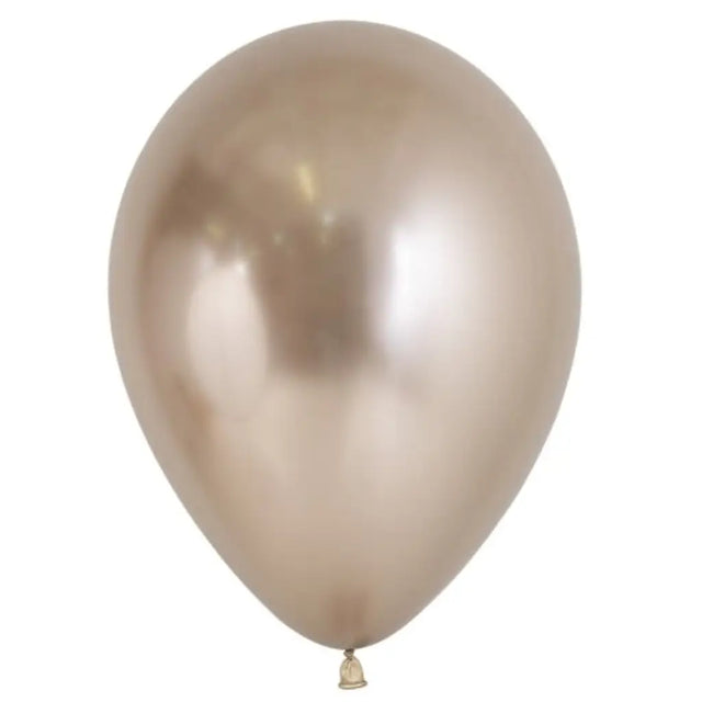 Alpen Decrotex Latex Balloon Reflex Champagne 12cm 100Pk 206292