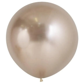 Alpen Decrotex Latex Balloon Reflex Champagne 60cm 3Pk 222809