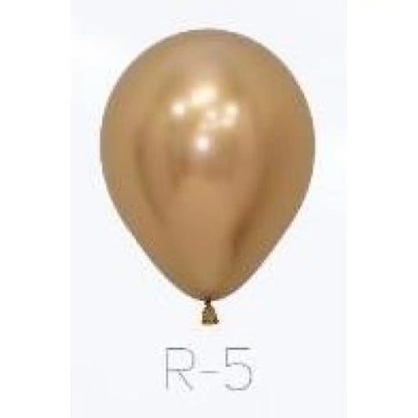 Alpen Decrotex Latex Balloon Reflex Gold 12cm 100Pk 206396