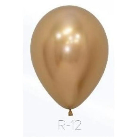 Alpen Decrotex Latex Balloon Reflex Gold 30cm 12Pk 206763