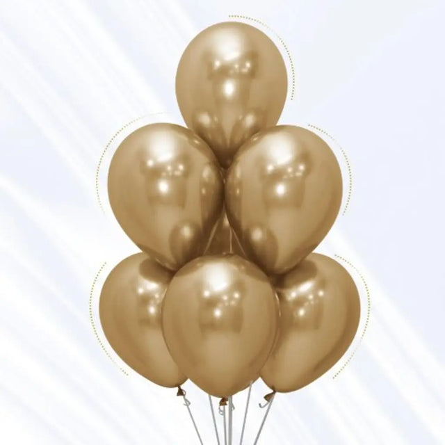Alpen Decrotex Latex Balloon Reflex Gold 30cm 50Pk 206553