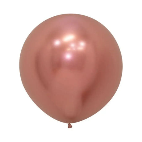 Alpen Decrotex Latex Balloon Reflex Rose Gold 60cm 3Pk 222804