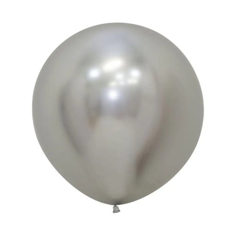 Alpen Decrotex Latex Balloon Reflex Silver 60cm 3Pk 222802
