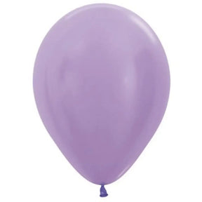 Alpen Decrotex Latex Balloon Satin Lilac 30cm 100Pk 206609