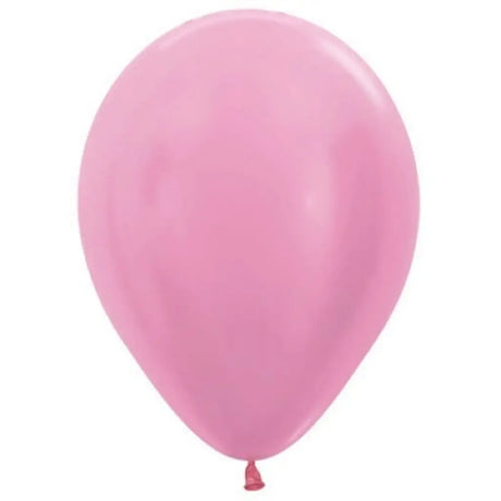 Alpen Decrotex Latex Balloon Satin Pink 30cm 100Pk 206605
